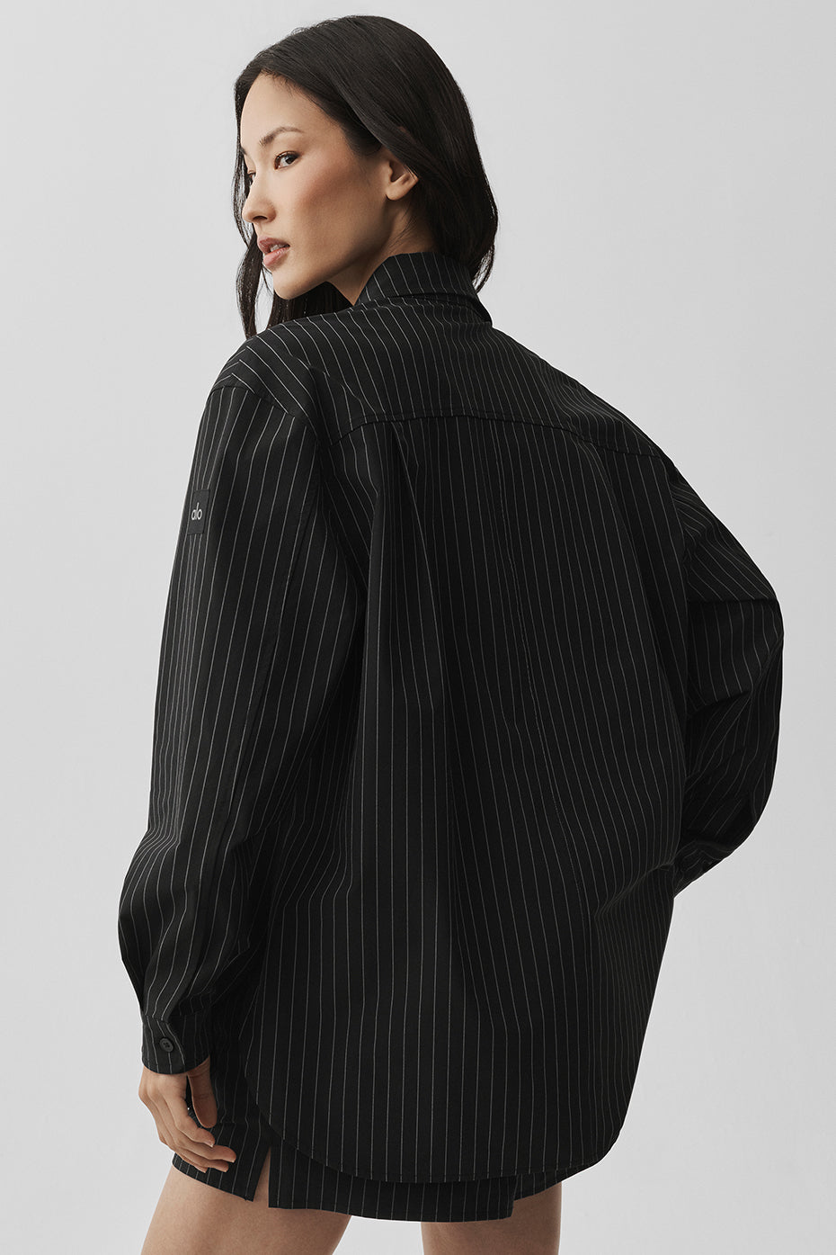 Chemise Manches Longues À Fines Rayures Daylight