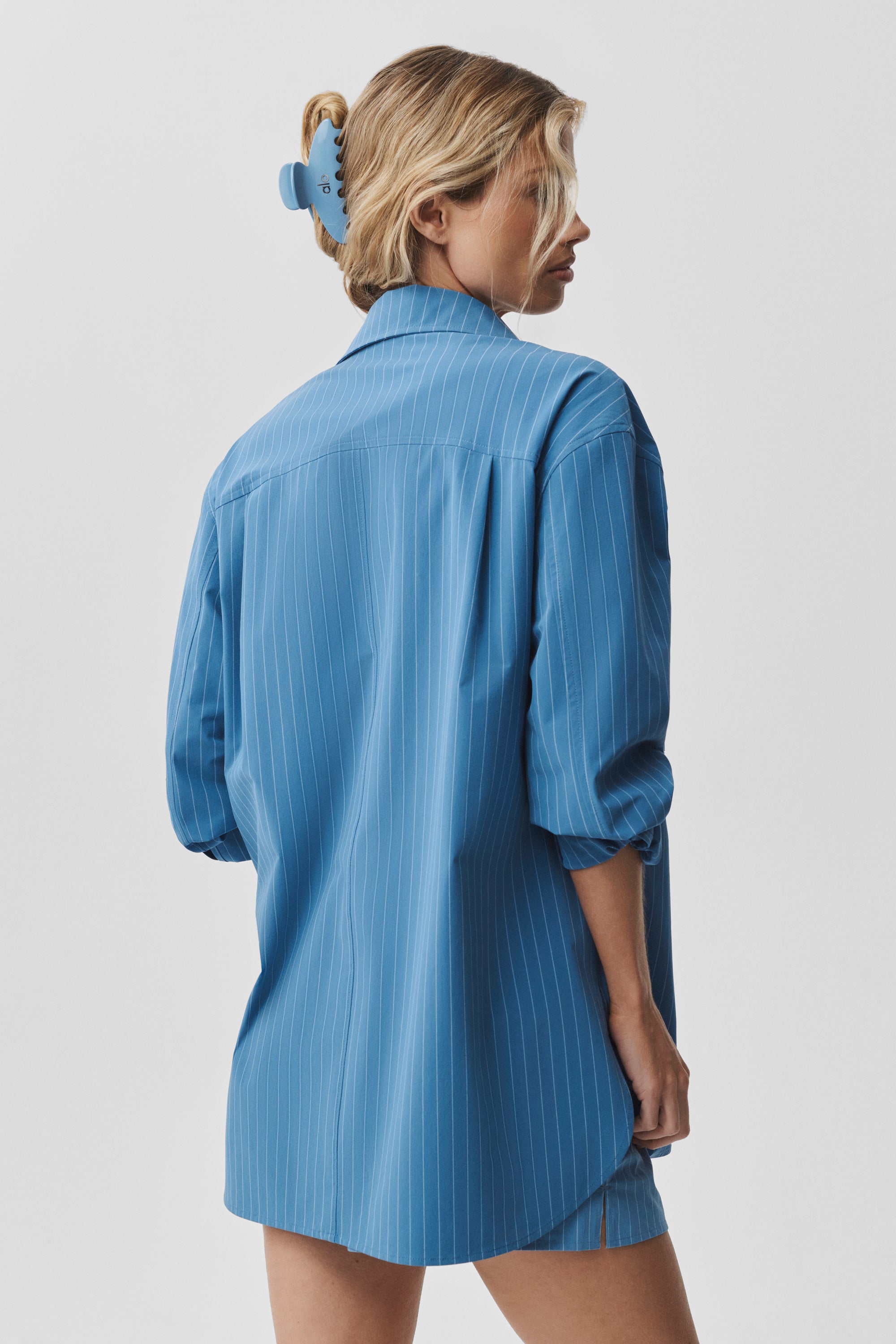 Chemise Manches Longues À Fines Rayures Daylight
