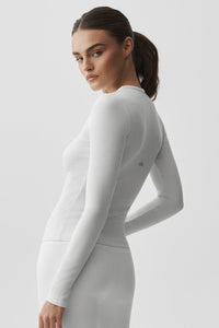 Ribbed Modal Long Sleeve