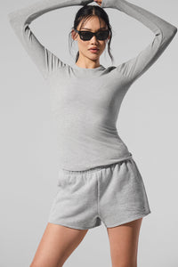 Ribbed Modal Long Sleeve