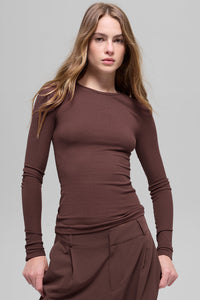 Ribbed Modal Long Sleeve