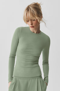 Ribbed Modal Long Sleeve