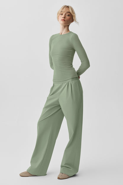 Ribbed Modal Long Sleeve