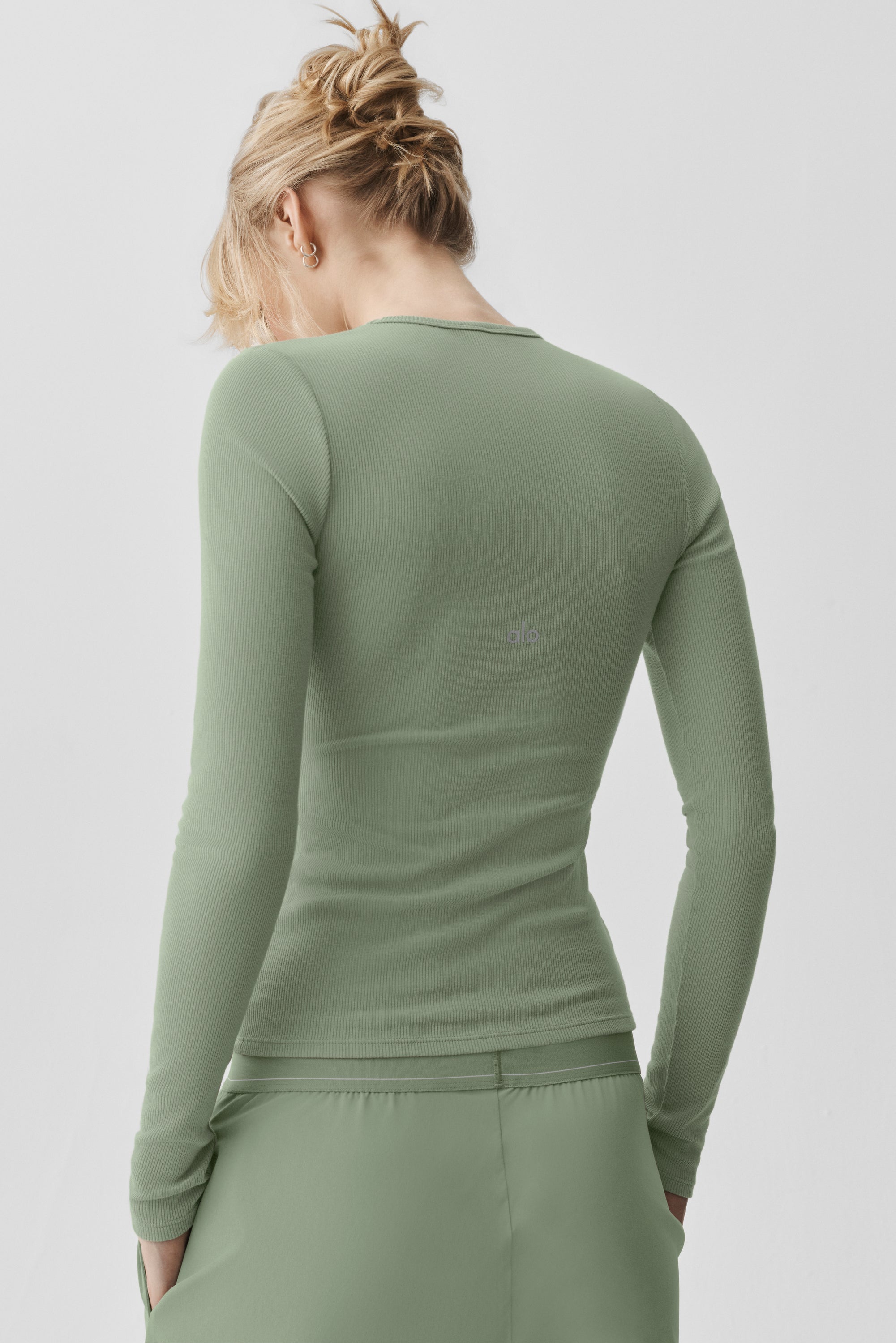 Ribbed Modal Long Sleeve