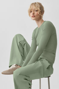 Ribbed Modal Long Sleeve