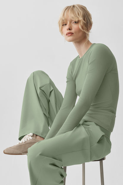 Ribbed Modal Long Sleeve