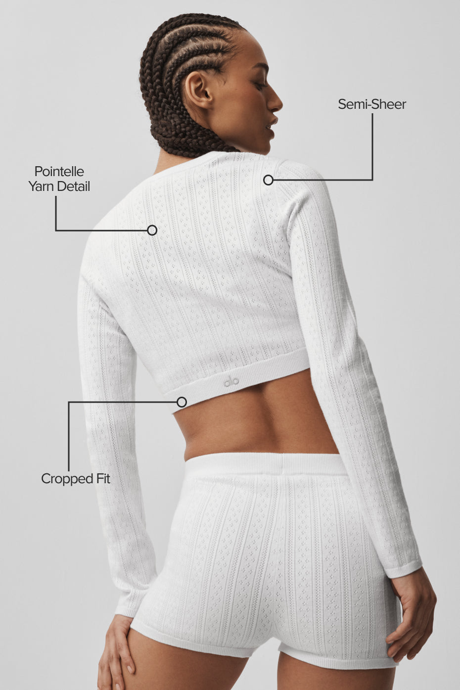 Cardigan Tricot Pointelle Be Mine