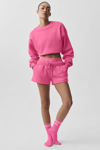 Cropped Accolade Crewneck