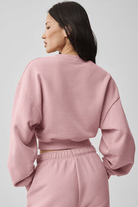 Cropped Accolade Crewneck