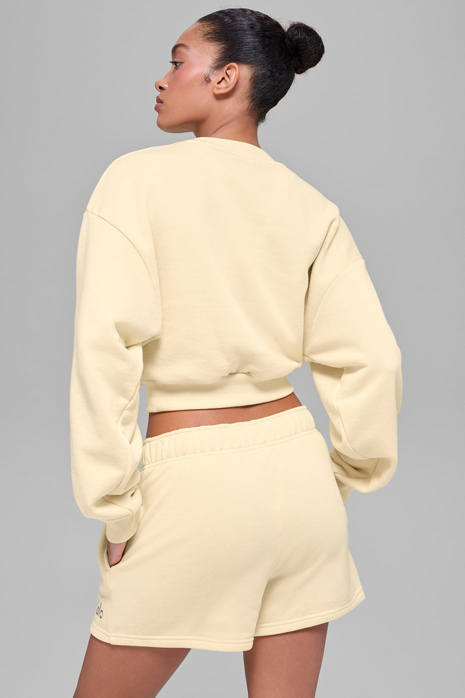 Cropped Accolade Crewneck