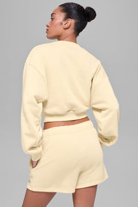 Cropped Accolade Crewneck