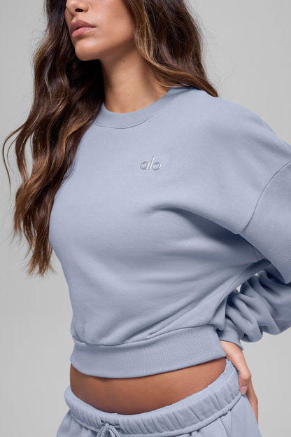 Cropped Accolade Crewneck