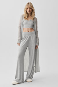 Cardigan Long En Cachemire Sheer