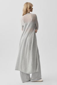 Cardigan Long En Cachemire Sheer