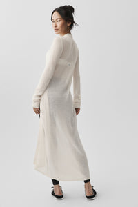Cardigan Long En Cachemire Sheer