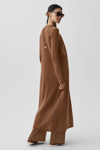 Cardigan Long En Cachemire Sheer