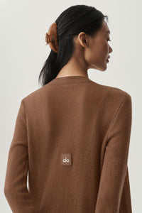 Cardigan Long En Cachemire Sheer