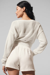 Cardigan Court En Cachemire Sheer