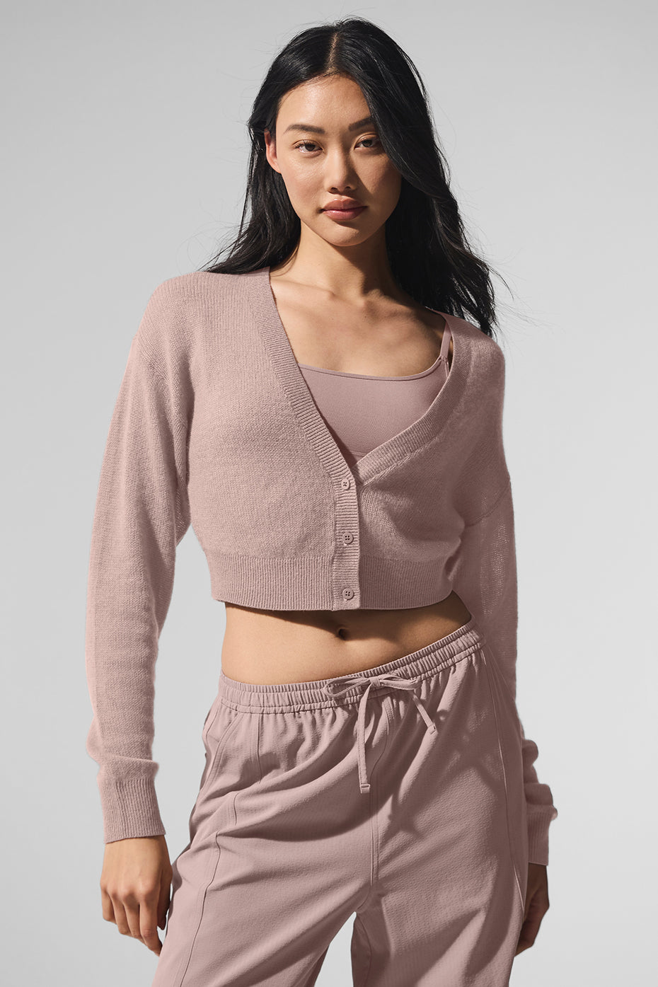 Cardigan Court En Cachemire Sheer
