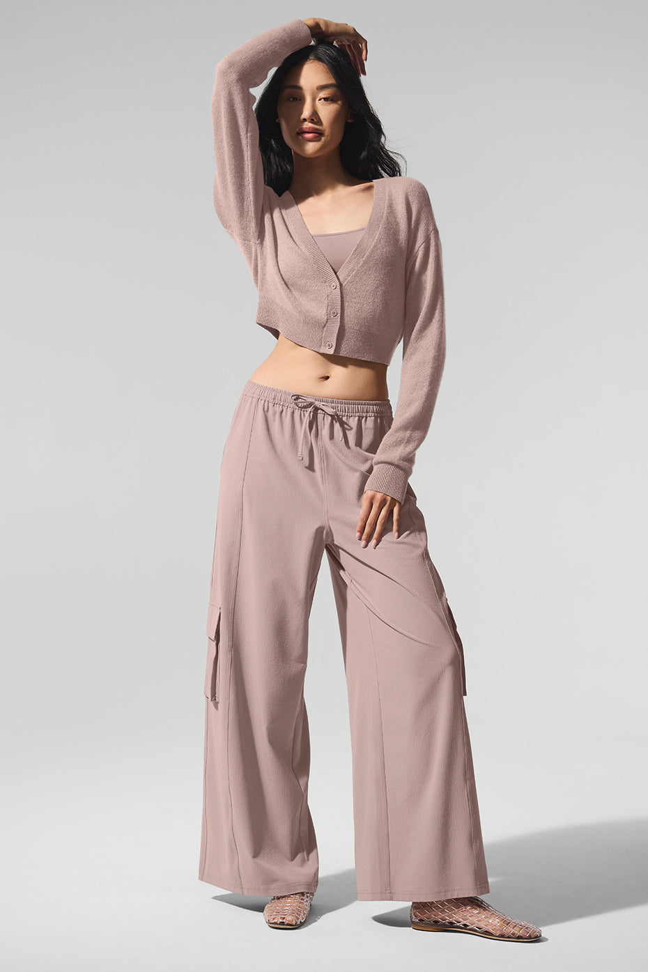 Cardigan Court En Cachemire Sheer