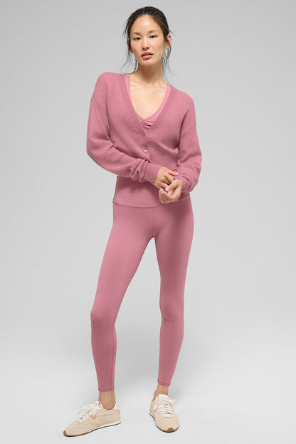 Cardigan Court En Cachemire Sheer