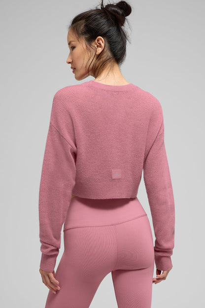 Cardigan Court En Cachemire Sheer