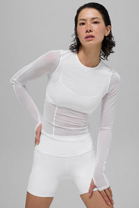 Haut Manches Longues Mesh Winter Twilight