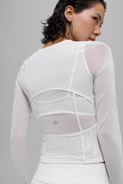 Haut Manches Longues Mesh Winter Twilight