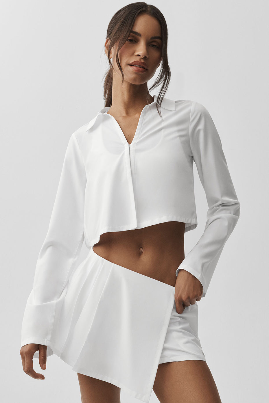 Chemise Courte À Manches Longues Unmatched