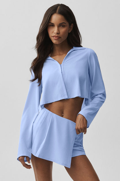 Chemise Courte À Manches Longues Unmatched
