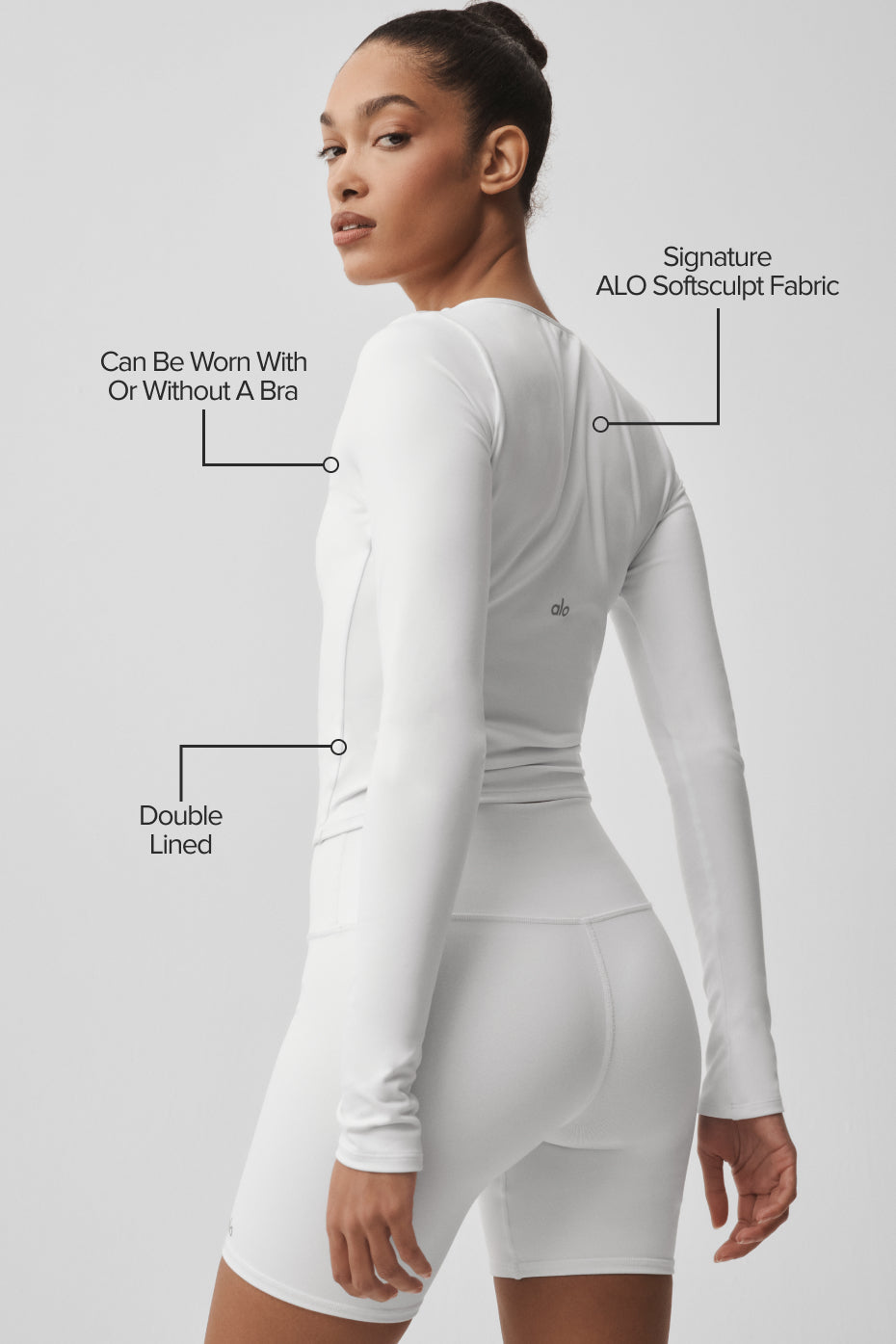 Haut Manches Longues ALO Softsculpt Precision