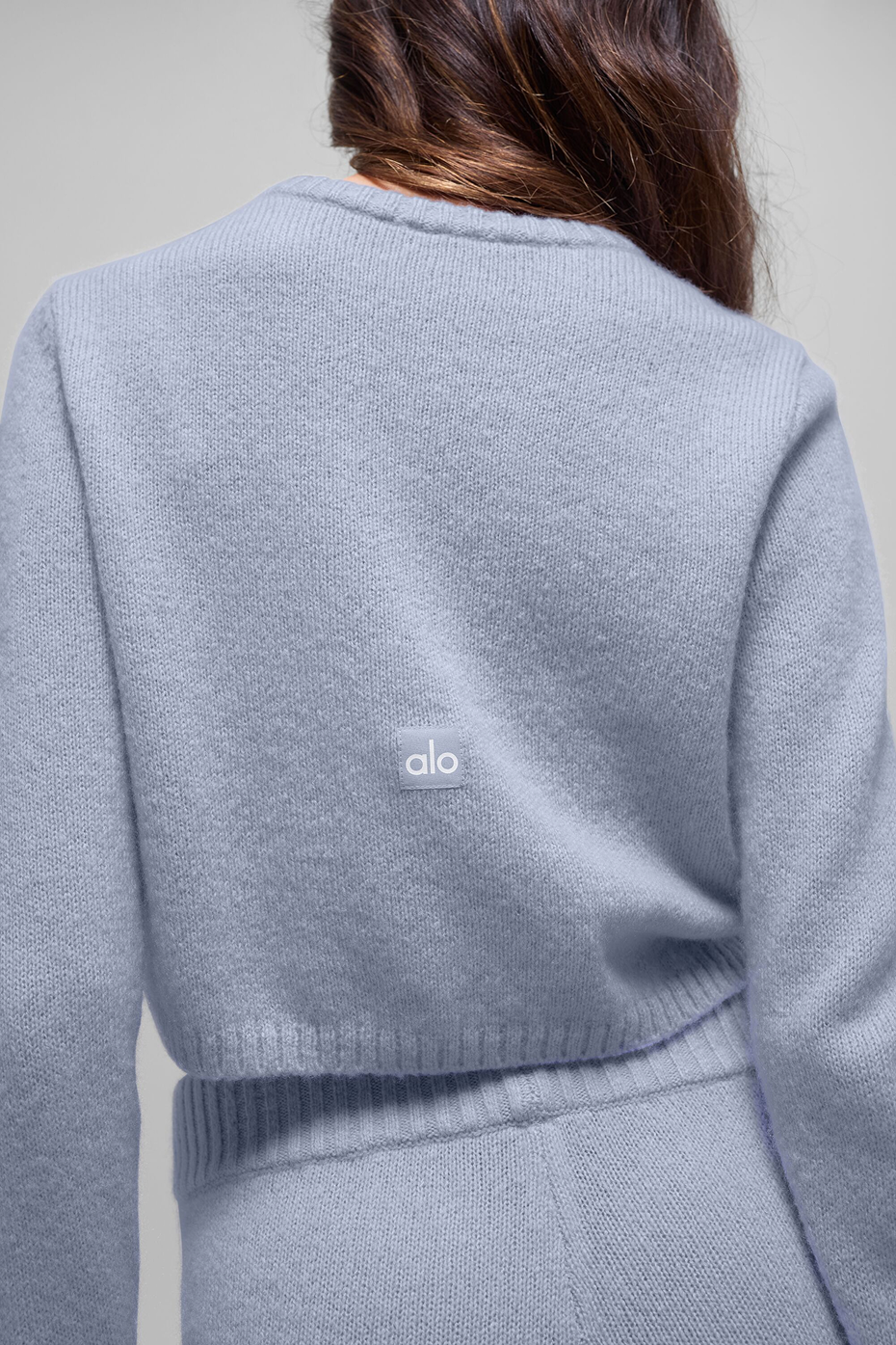 Wool Cashmere New Class Cropped Cardigan