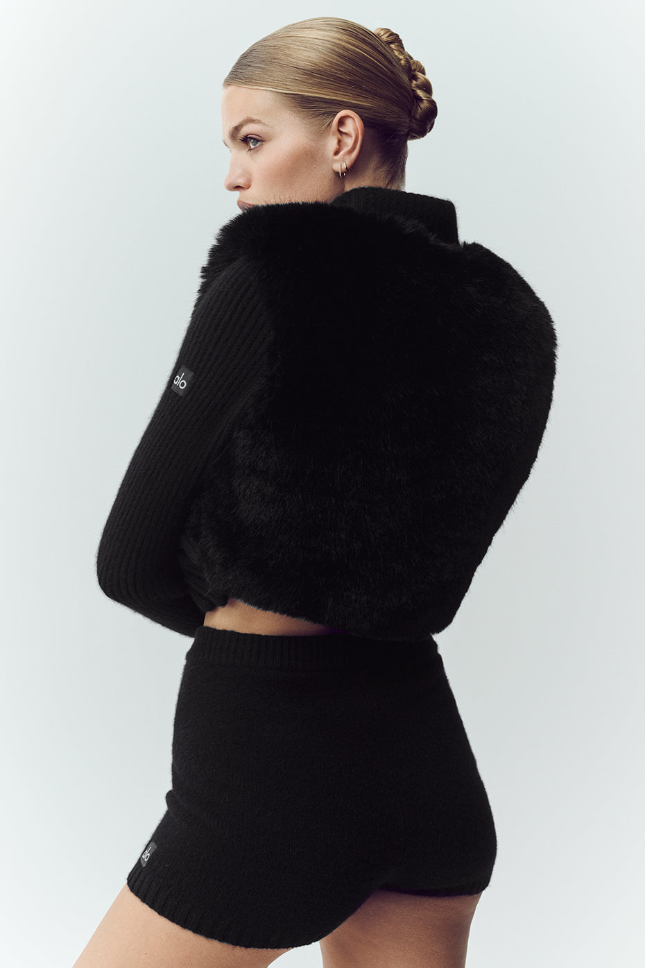 Sweat Zippé En Cachemire Et Fausse Fourrure Northstar