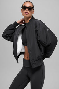 Veste Bomber Fausse Fourrure Urbanite