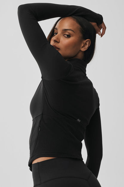 Airbrush Corset Full Zip Jacket