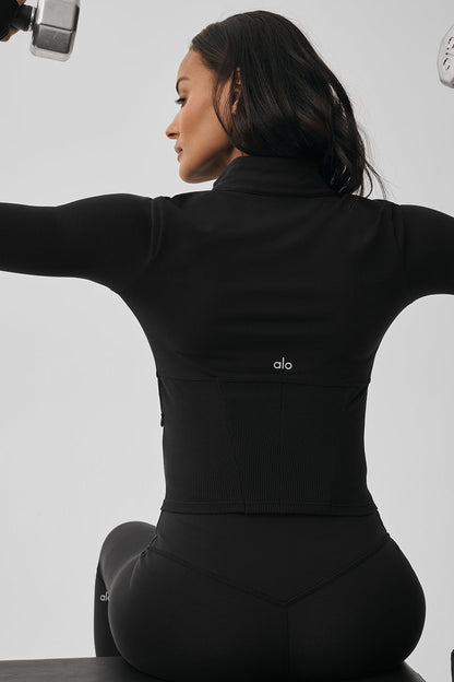 Veste Corset Zippée Airbrush