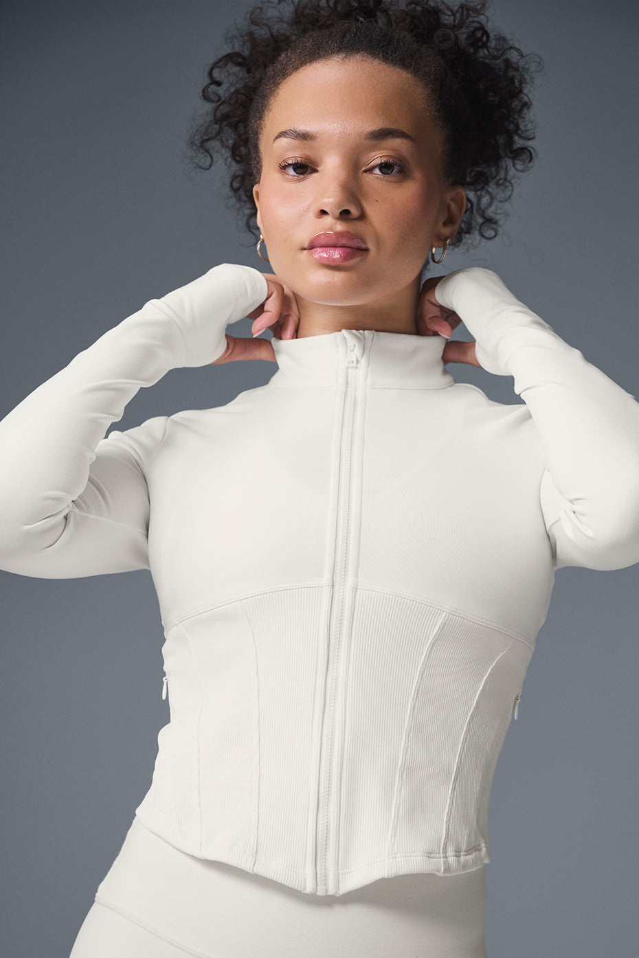 Veste Corset Zippée Airbrush