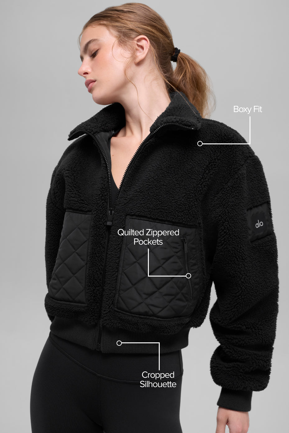 Veste Bomber Sherpa Edge