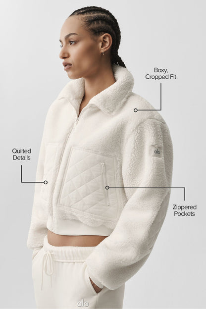 Veste Bomber Sherpa Edge
