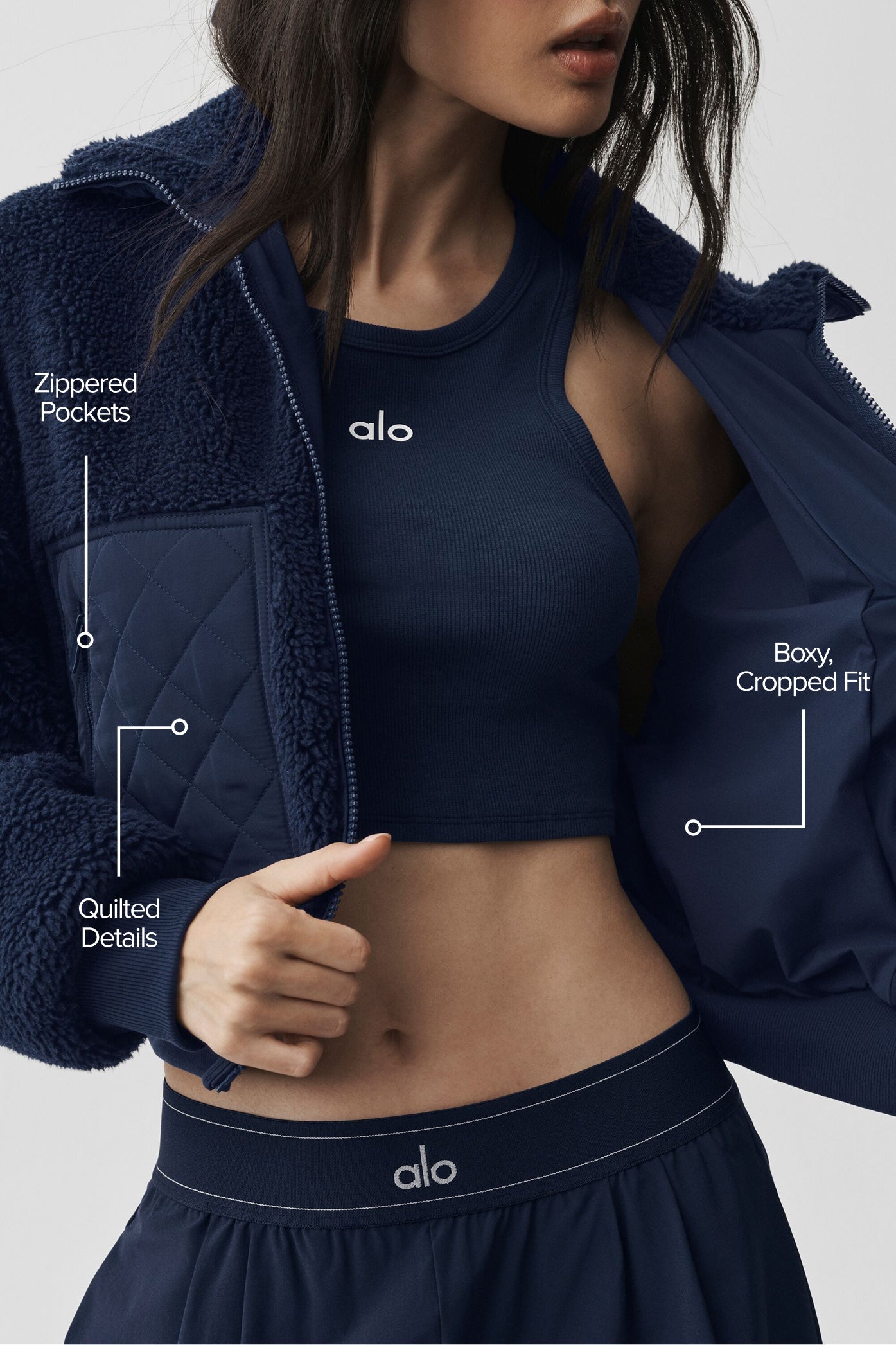 Veste Bomber Sherpa Edge