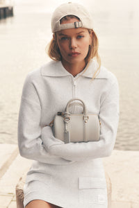 Veste Courte Zippée Scholar Knit