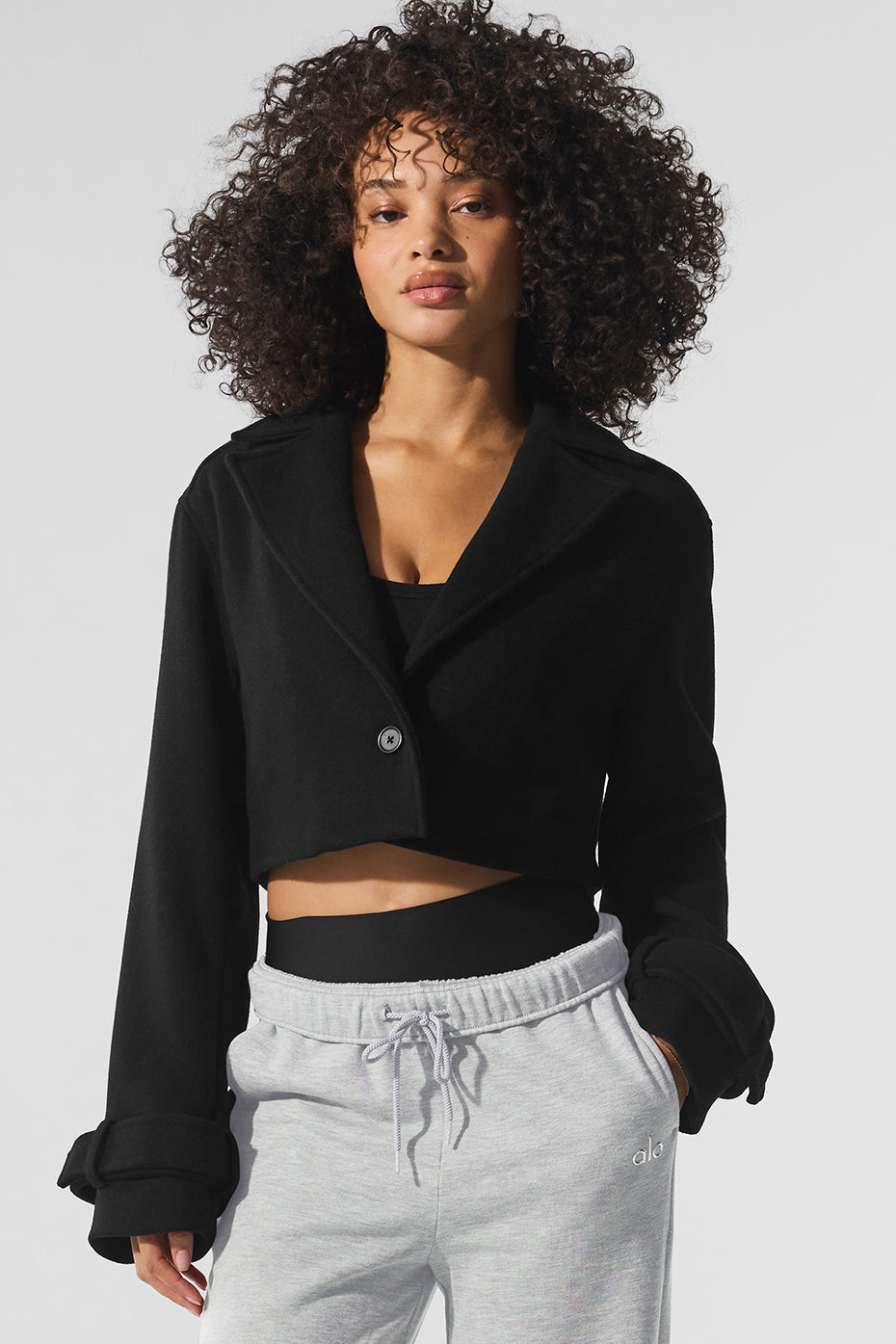 Trench-Coat Court En Laine Metro
