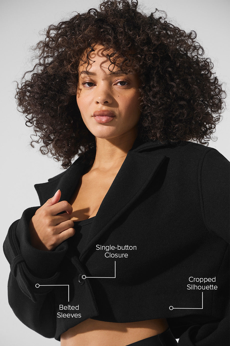 Trench-Coat Court En Laine Metro