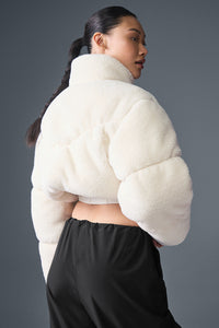 Doudoune Corset Sherpa Main Act