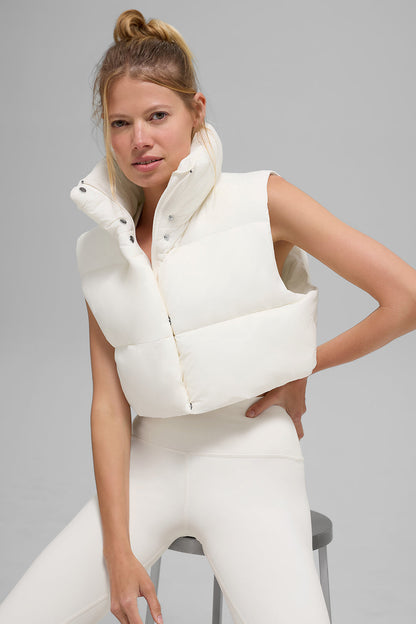 Gilet Doudoune Court Gold Rush