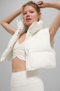 Gilet Doudoune Court Gold Rush