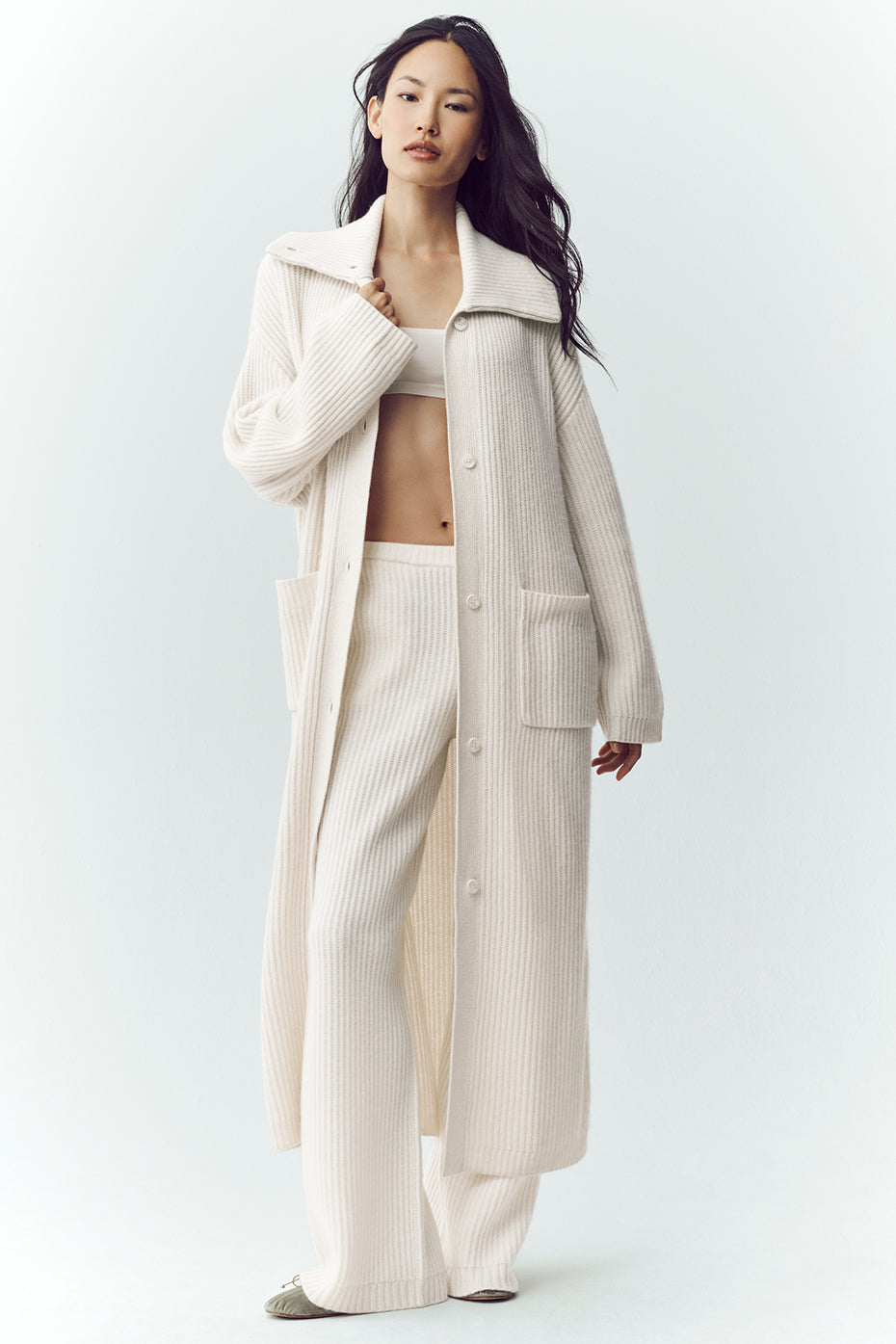 Cardigan Long En Cachemire Northstar