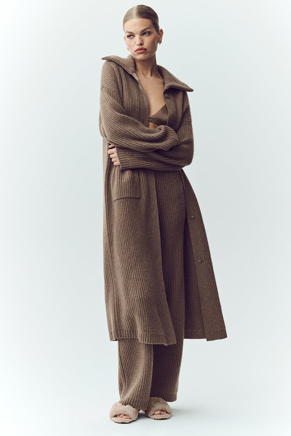 Cardigan Long En Cachemire Northstar