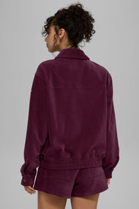 Veste Micro Velours Côtelé On Duty