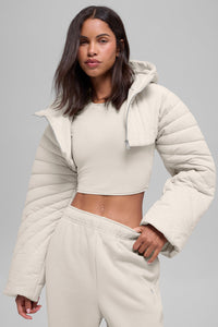 Quilted Starlight Puffer Shrug